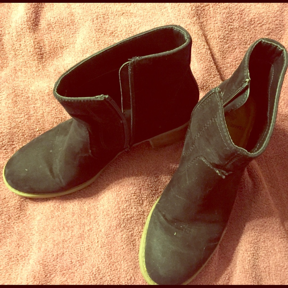 Black booties used
